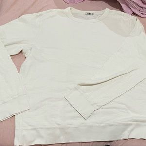Buck Mason White Long Sleeve T-Shirt
